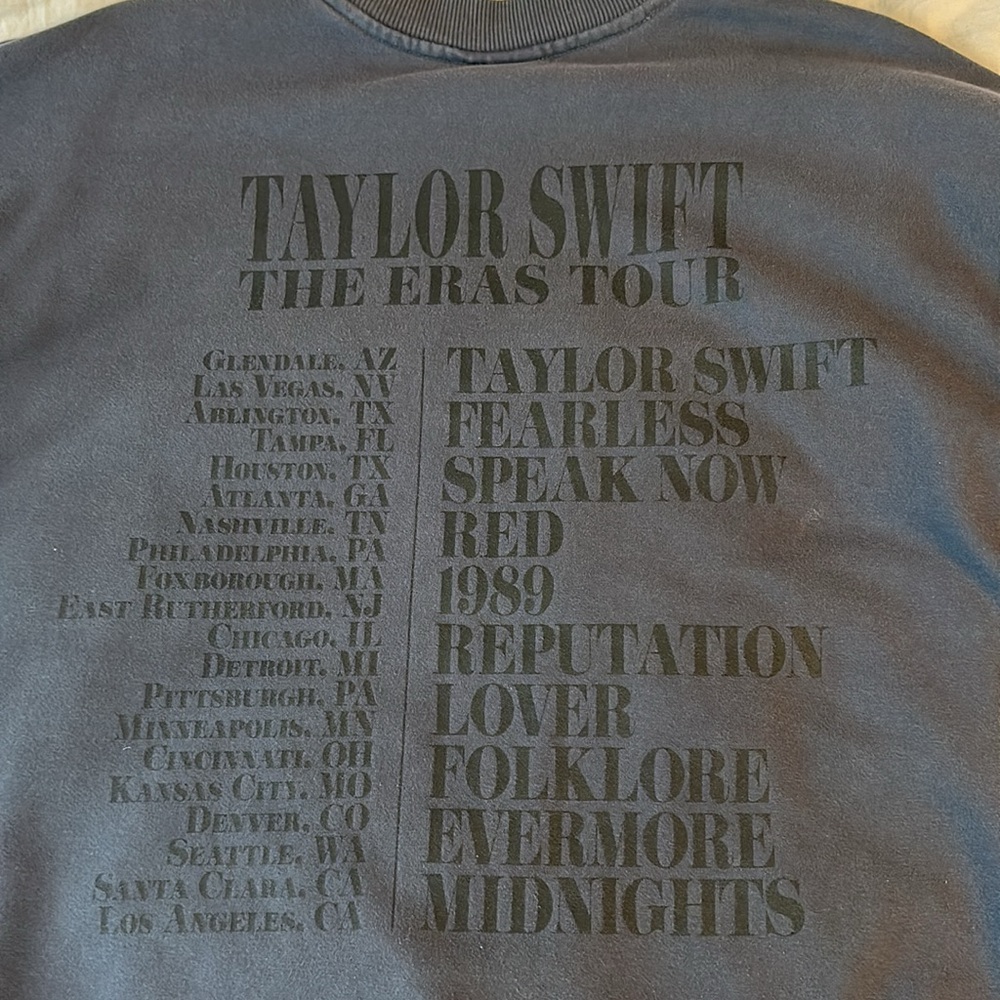Taylor Swift Eras Tour Crewneck